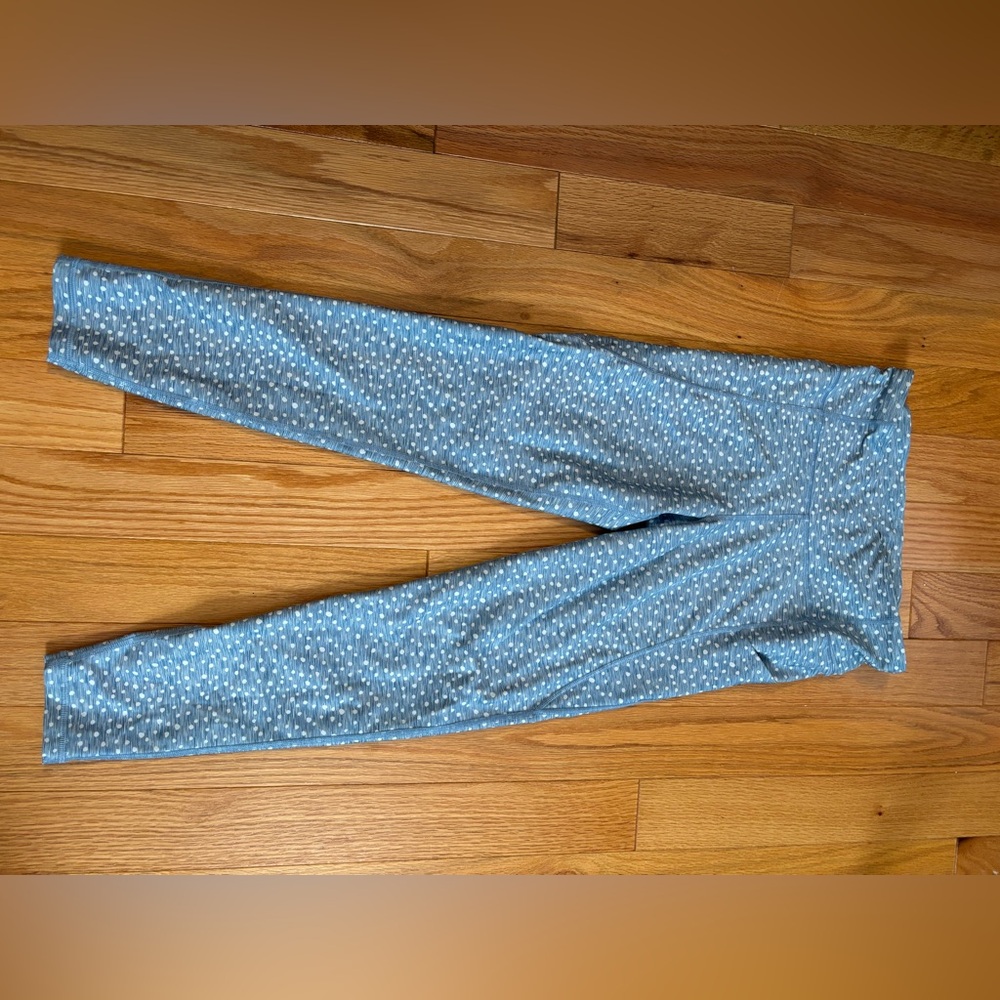 GapFit leggings and cropped sheer tank both size Medium Tall